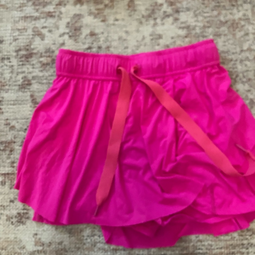 TCEC Fuchsia Skirt with Ribbon Detail
